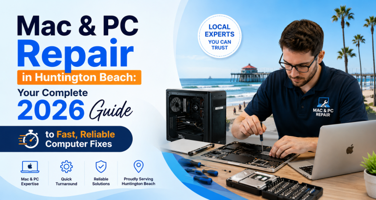 Mac & PC Repair in Huntington Beach